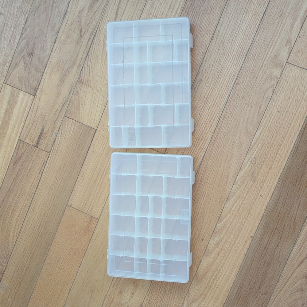 Clear Storage Organizer Set